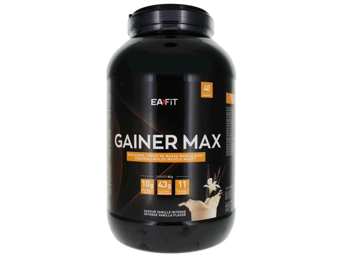 Construcción Muscular Gainer Max 2,9 kg Perfume : Vainilla Intensa EAFIT