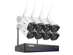 Sistema CCTV, resolución de 5 MP, monitoreo remoto, 8 canales NVR, 8 cámaras, 2T OEM