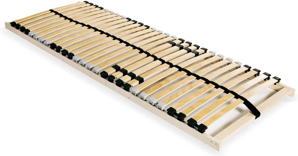 Somiers de listones VIDAXL con 28 listones 7 zonas (Compatible con Colchón: 90x200 cm)