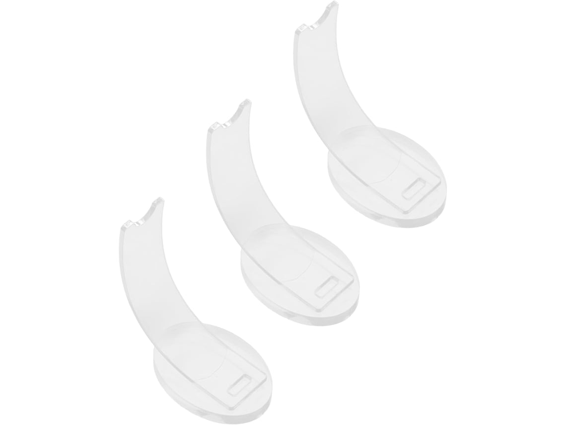 Juego De 3 Portalápices De Acrílico Transparente Con Soportes Individuales Para Bolígrafos Y Lápices.