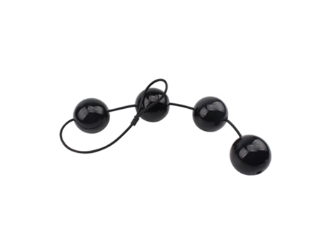 Bolas Vaginales Y Anales 65 X 6 Cm Negro CHISA