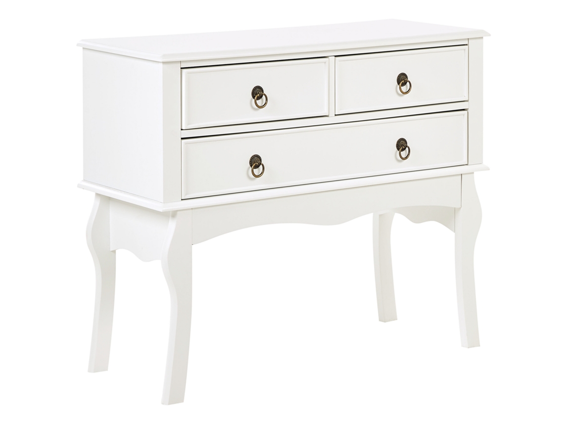 Aparador funcional BELIANI Lamar de MDF Blanco 91x35x75