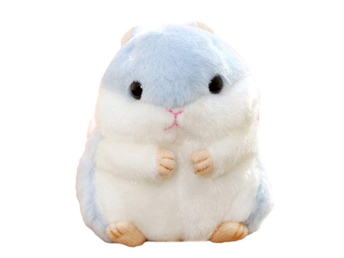 Llavero Con Colgante De Peluche De Hámster De 10 Cm