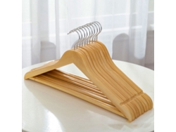 Perchero de madera antideslizante con rotación de 360 grados.