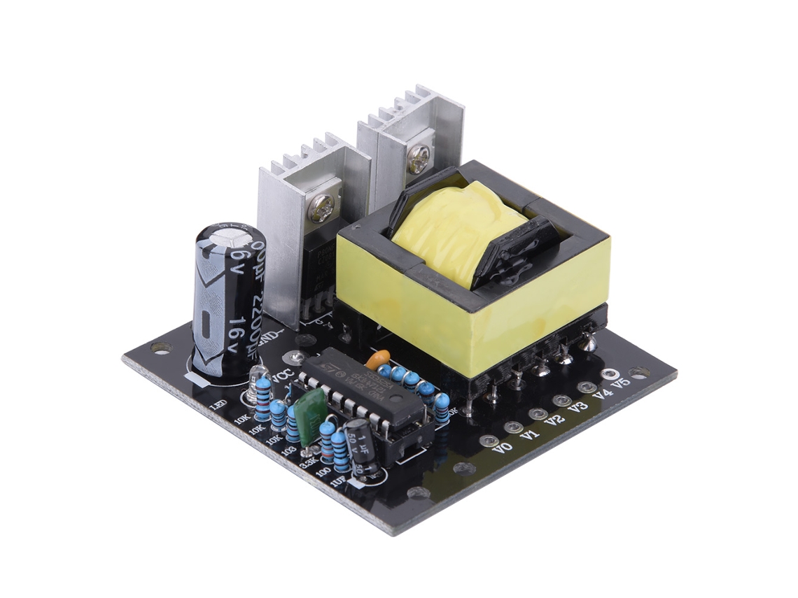 Módulo Inversor Dc 12v A Ac 110v/220v 150w 20khz Convertidor De Voltaje Onda Cuadrada