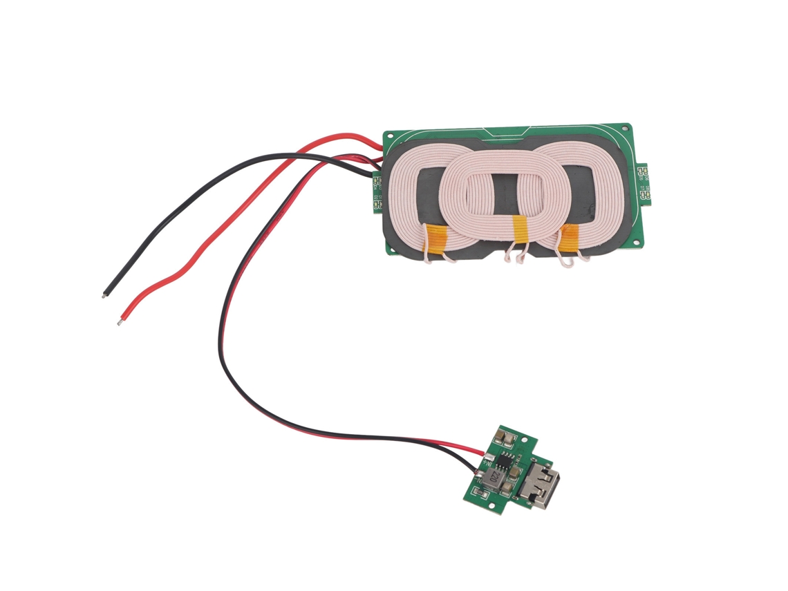 Módulo De Cargador Inalámbrico Qi (potencia De 15w, Diseño De 3 Bobinas)