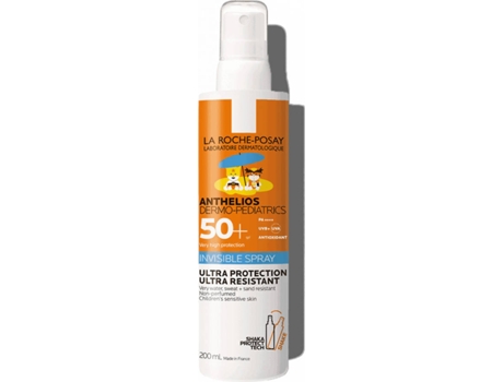 Protector Solar LA ROCHE POSAY Anthelios Dermo-Pediatrics Spray Corporal sin Perfume SPF50+ (200 ml)