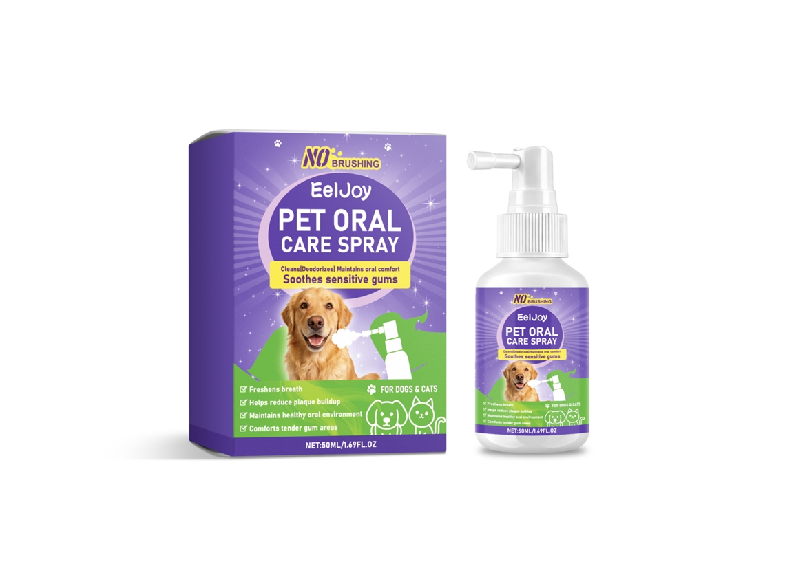 Spray para el cuidado bucal de las mascotas
