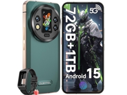 Smartphone Resistente 5g Oukitel Wp200 Pro Con Auriculares Bluetooth 72 Gb 1 Tb 6.7" Fhd+ 120hz 8800 Mah 108 Mp Nfc Verde