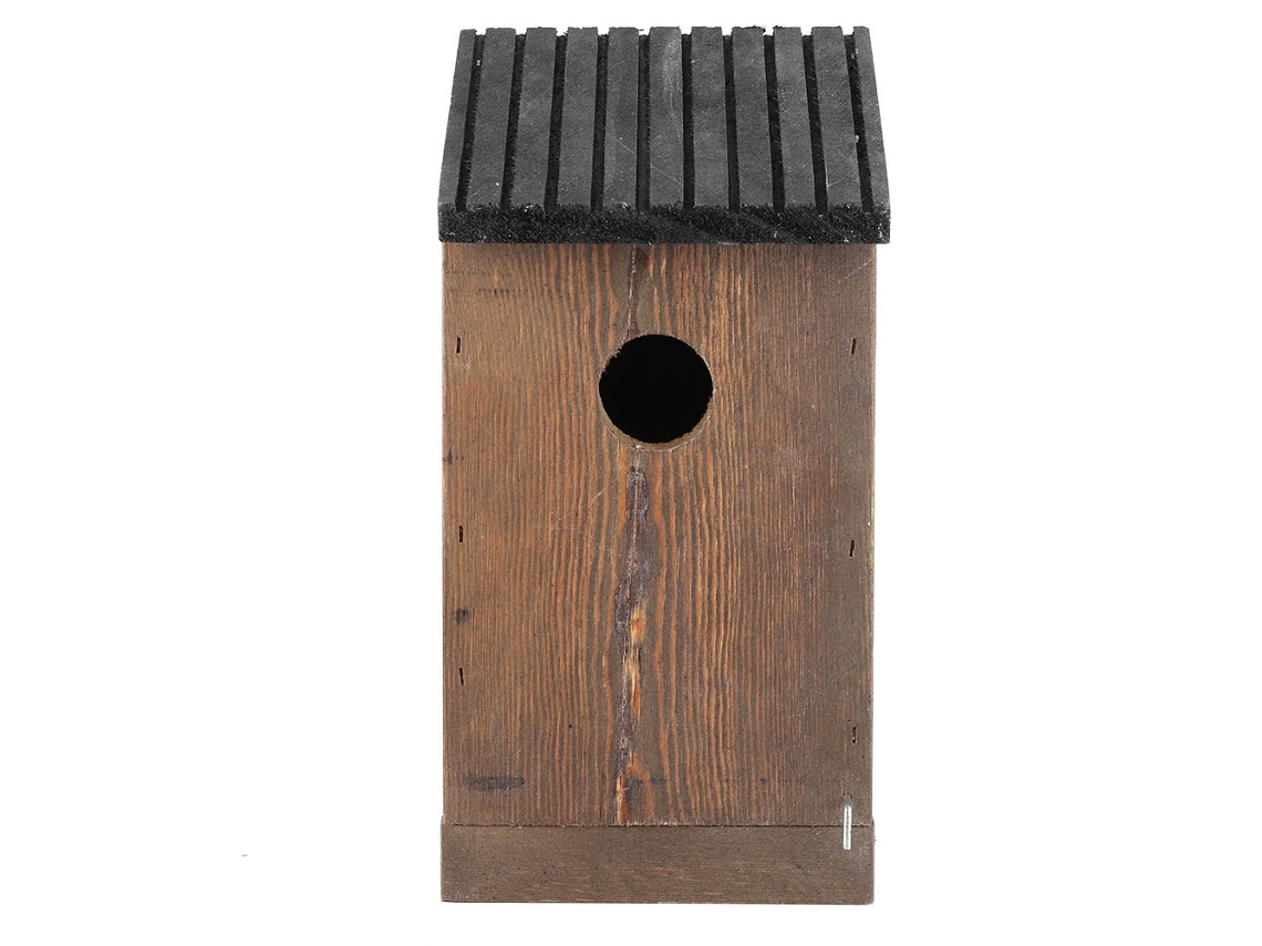 Caja De Anidación Para Aves De Madera Colgante, Casa De Aves Decorativa Exterior Y Para El Hogar