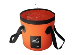 Cubo Plegable De 3 Galones, Multifuncional Y Portátil, Ideal Para Pesca, Acampada Y Jardinería.