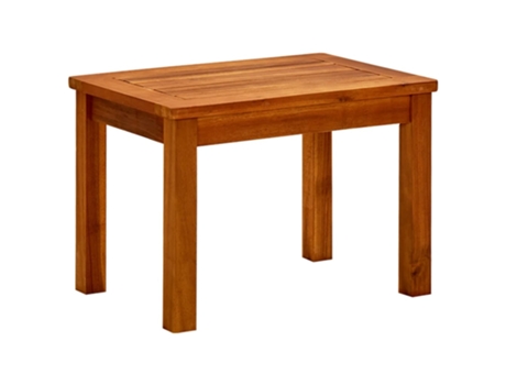 MAISON EXCLUSIVE Mesa de centro de jardín madera maciza de acacia 50x35x36 cm
