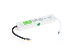 Adaptador transformador controlador LED impermeable IP67 2026, de CA 90V 250V a CC 12V 24W, fuente de alimentación para tiras LED de exterior.