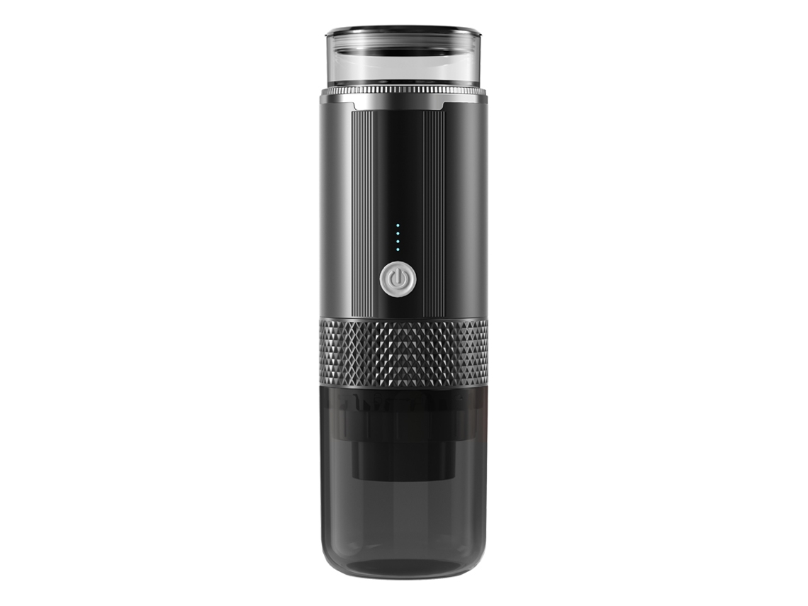 Cafetera Espresso Portátil con Carga Inalámbrica, Capacidad de 5 a 10 Tazas.