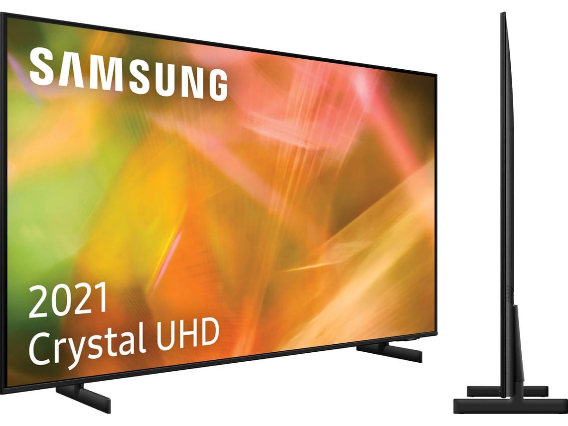 Samsung 4k Uhd 2021 55au8005 smart tv de 55 resolución crystal procesador hdr10+ motion xcelerator contrast enhancer y alexa integrada led ue55au8005 138 cm ue55au8005kxxc hdmi usb 139 55“ 140 8 ue55au8005k