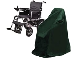 Rebe-funda Impermeable Para Silla De Ruedas Verde 115x75x130cm, Protectora Contra Polvo, Viento Y Lluvia Para Sillas Eléctricas Y Andadores