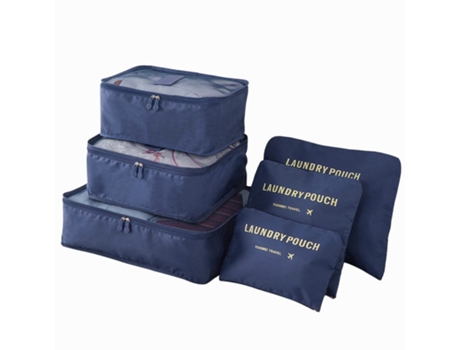 Set Organizador para Bolsas de Viaje - Azul Oscuro