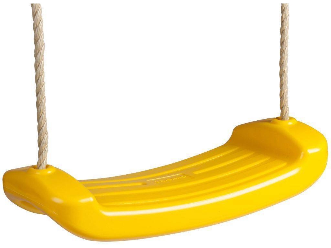 TRIGANO Asiento de columpio para conjuntos 1,9-2,5 m amarillo J-427