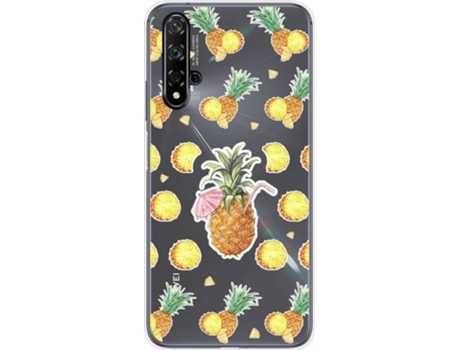Carcasa Huawei Nova 5T / Honor 20 TUMUNDOSMARTPHONE Dibujos Transparente Multicolor
