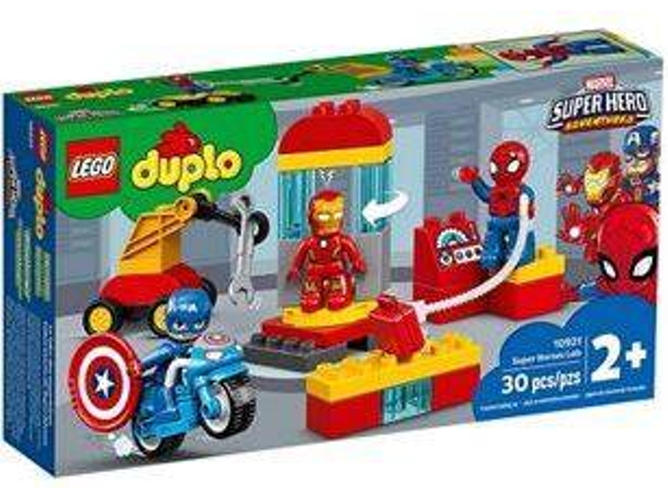 LEGO Duplo: Laboratorio de Superhéroes - 10921 (Edad Mínima: 2 - 30 Piezas)