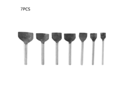 Herramientas para perforar cuero, 7 piezas, 15-45 mm