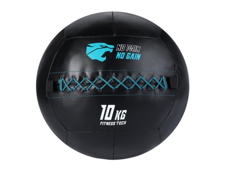 Wall Ball FITNESS TECH Negro 10Kg