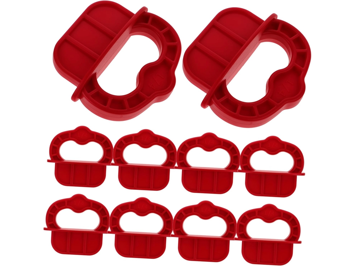 Anillos Espaciadores Para Tablas De Cubierta De 1/4 De Pulgada (12 Pulgadas)