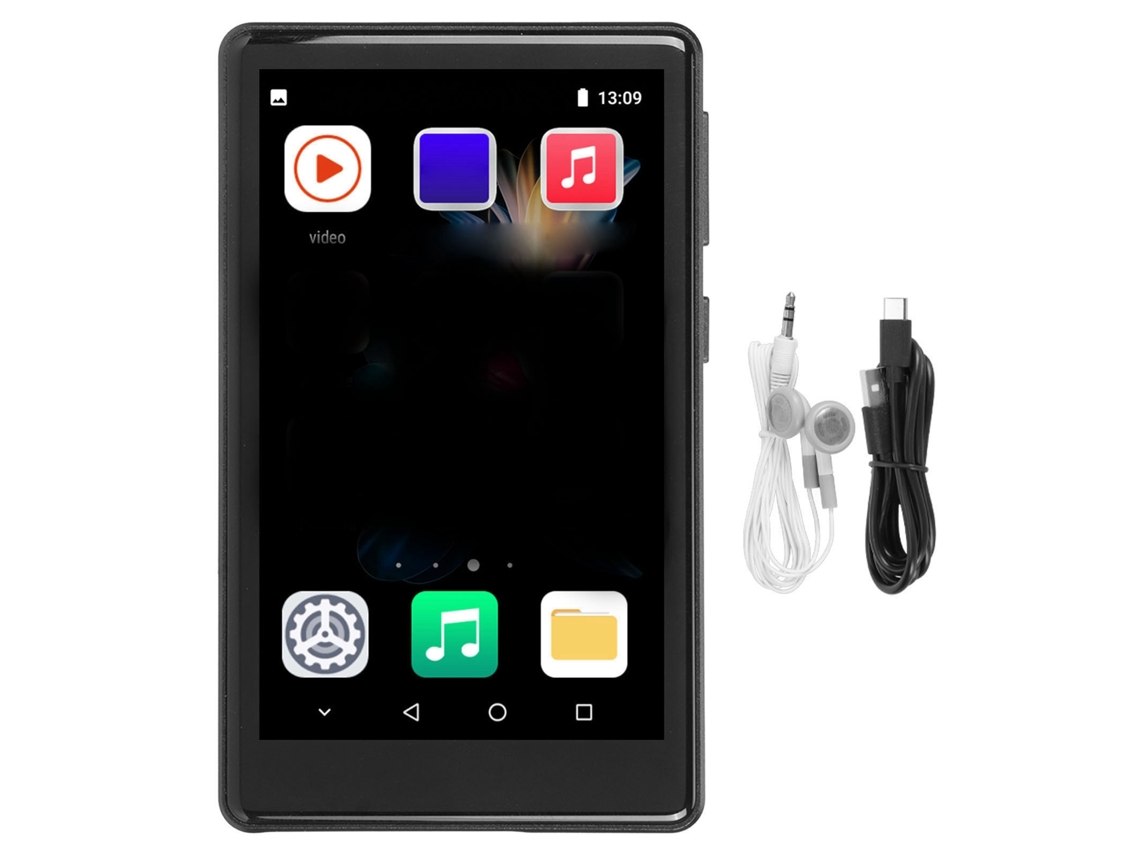Reproductor MP3 con pantalla táctica de 4.0 pulgadas y Bluetooth 5.0