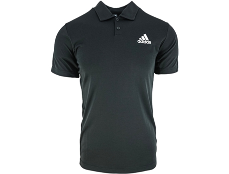 Camiseta de Hombre para Tenis ADIDAS Tenis Corta Heat Negro (shoes//eu/S)