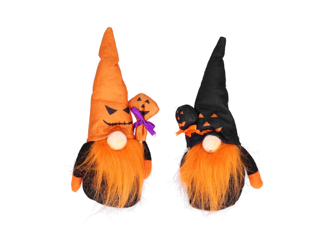 2 Unidades Muñecos Sin Rostro Enano Gnomo Regalos Decoración Halloween Fiesta Hogar