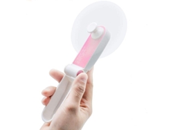 Mini Ventilador Portátil Recargable Y Plegable Con Alimentación Usb Y 2 Velocidades.