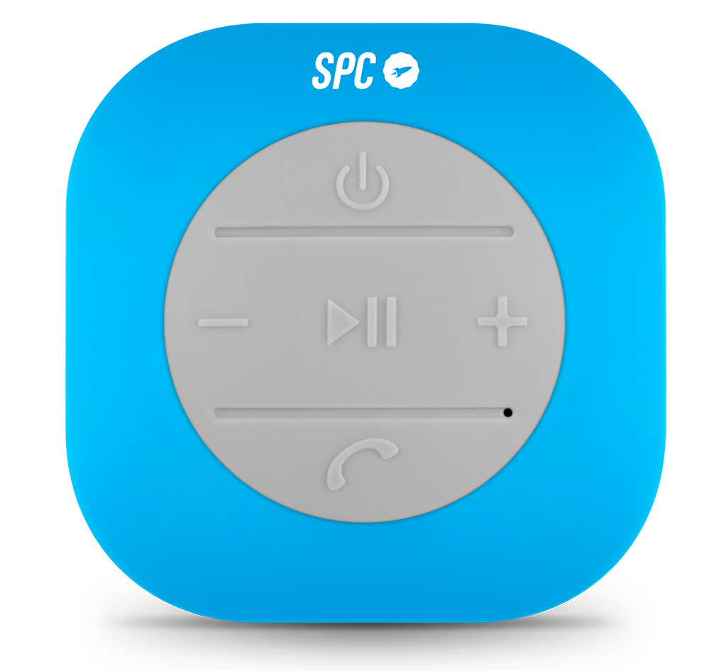 Spc Splash Speaker altavoz bluetooth resistente las salpicaduras ipx4 con 3w de potencia 4405n 3 minialtavoz 4405a azul agua manos libre inalambrico