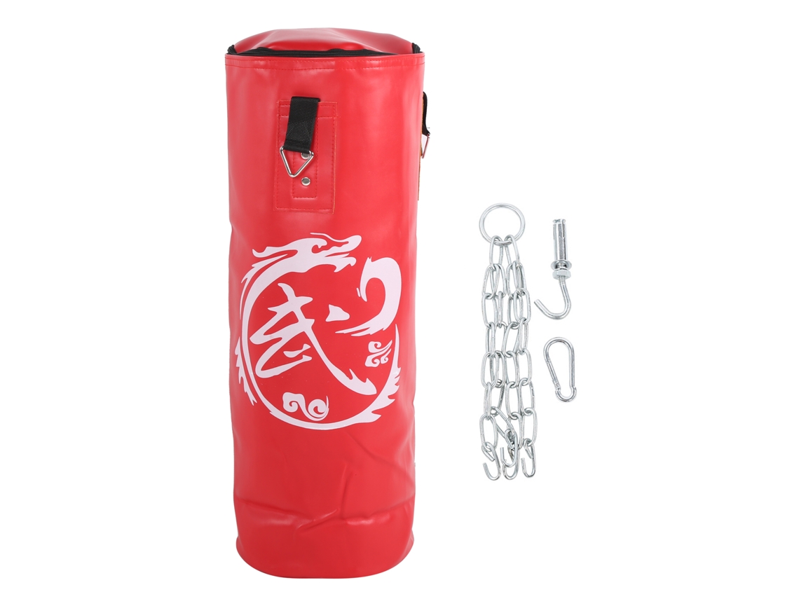 Saco De Boxeo Vacía Con 3 Fundas De Tela Oxford Gruesa Para Entrenamiento De Golpes, 80 Cm.