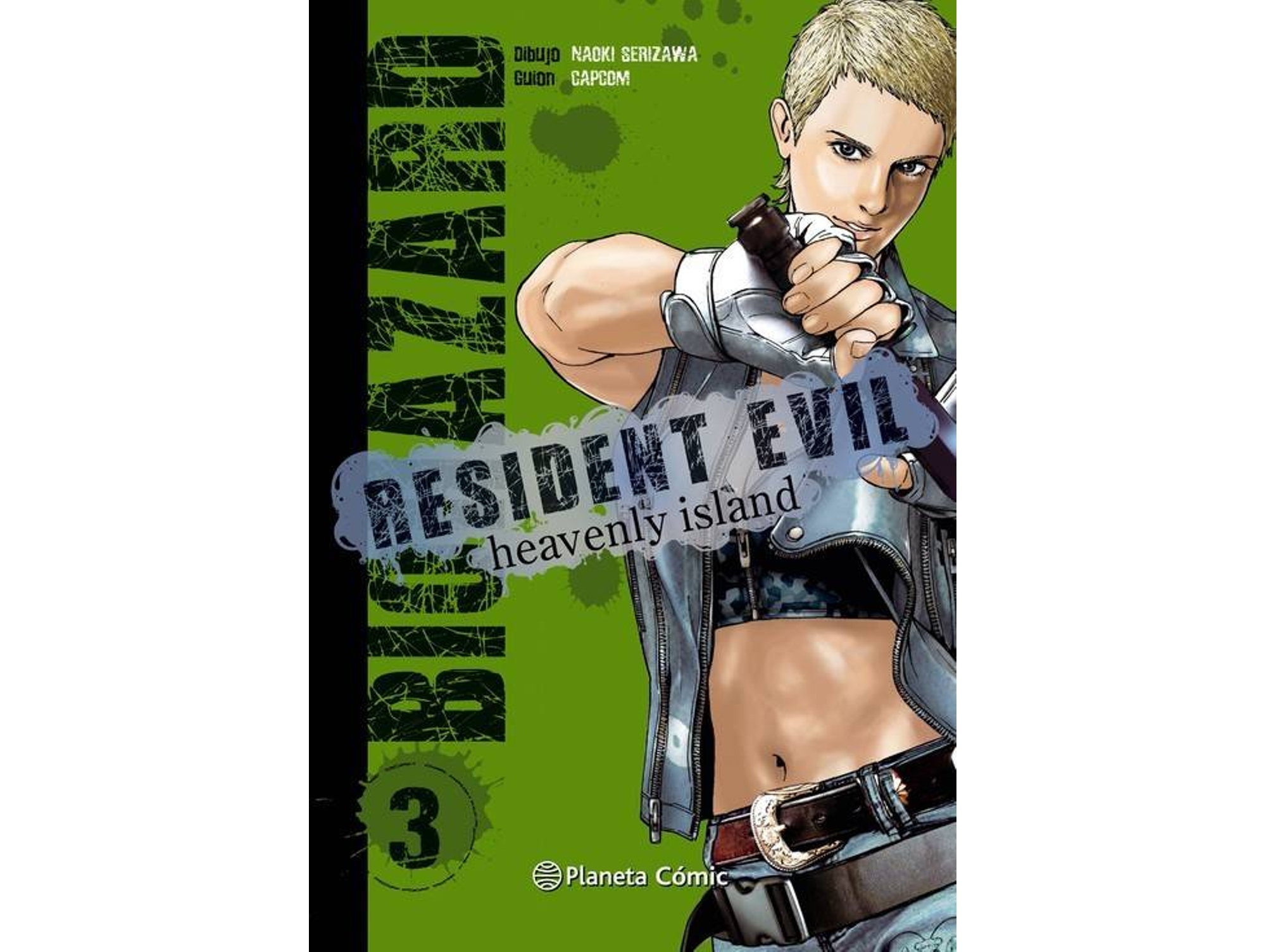 Libro Resident Evil Heavenly Island 3 de Naoki Serizawa (Español)