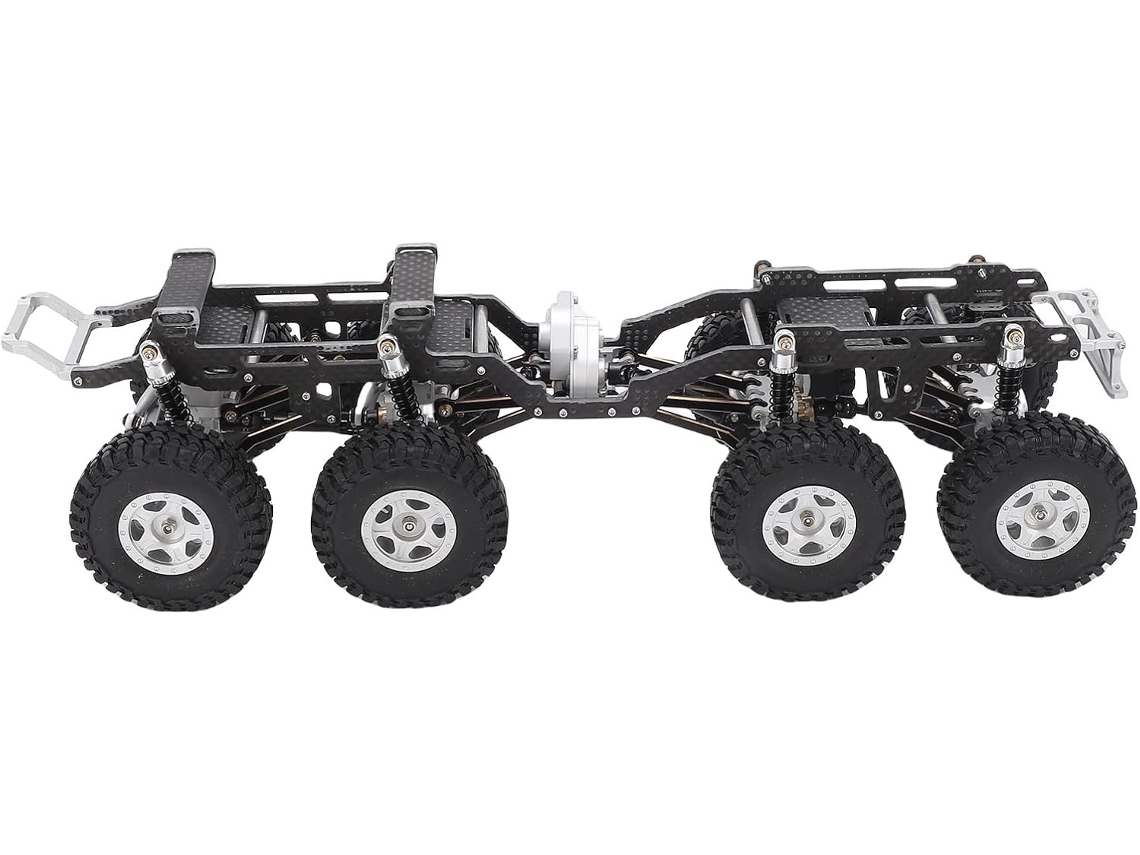 Chasis De Fibra De Carbono Para Coche Rc Scx24 - Kit De Adaptación Ligero