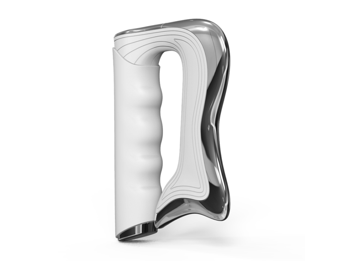 Masajeador Miofascial Eléctrico Vibratorio Para Columna Cervical (blanco)