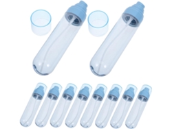 Conjunto De 10 Frascos De Spray Atomizador Pequenos E Recarregáveis Em Plástico Para Spray Fixador De Maquiagem