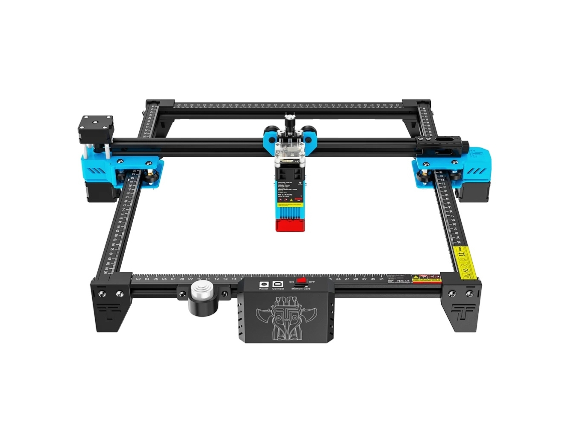 Máquina de grabado láser, 5,5 W de potencia, 10 000 mm/min de alta velocidad, compatible con materiales versátiles, TTS 55 Pro, UE OEM