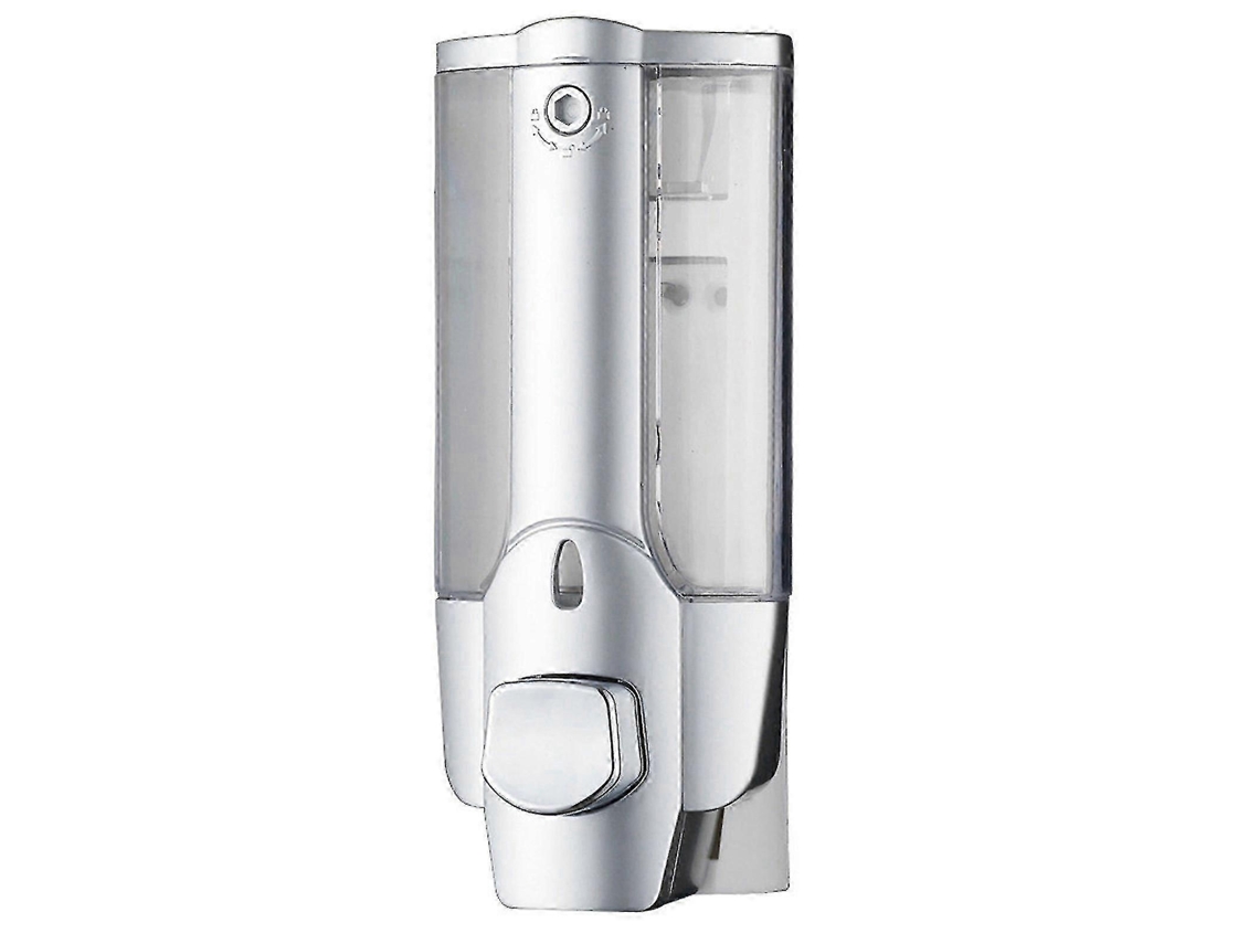 Dispensador de jabón líquido y champú de 350 ml, manual de pared para baño, cocina y hotel Rosewell
