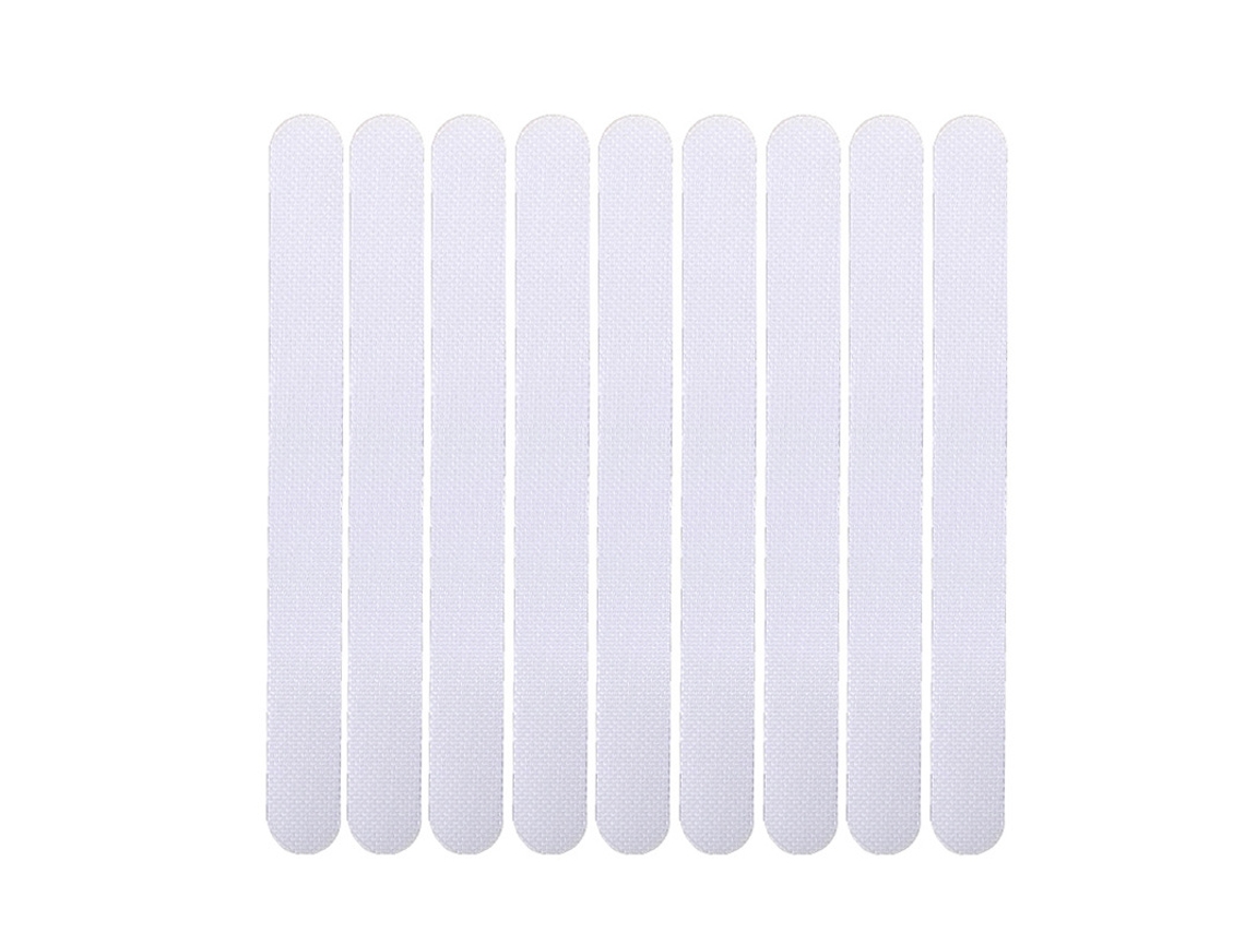 Pegatinas Antideslizantes Para Baño (blancas), Paquete De 6, Superficie No Esmerilada