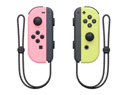 Conjunto Joy-Con Izquierdo/Derecho Mando Nintendo Switch Compatible Rosa Amarillo POWERGAMING