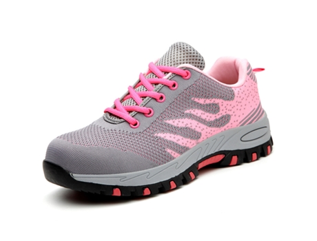 Sapatilha de Segurança TRUMSEN G9 (Rosa - 45)