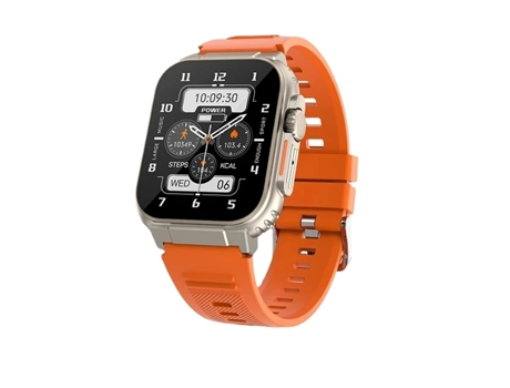 Reloj Inteligente TWS link Auricular Bluetooth 1.96 Full-Touch Pantalla Grande Smartwatch Grabación de Sonido Pruebas Deportes Música Watc VEANXIN