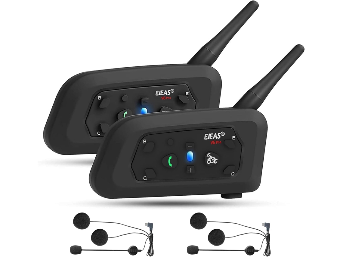 Intercomunicador Bluetooth Moto 2 Usuarios Paquete 2