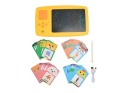 Tableta De Escritura Lcd De 8,5 Pulgadas Con Altavoz Y Tarjetas Didácticas Educativas Para Niños.