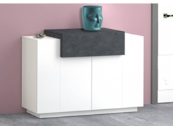Zapatero DMORA Blanco (Laminado - 45x120x86 cm)