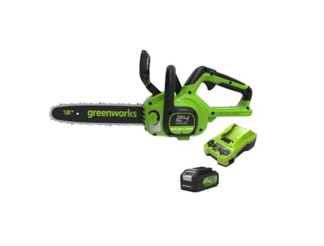 Motosierra de Batería GREENWORKS GD24CS30K4 (30 cm)
