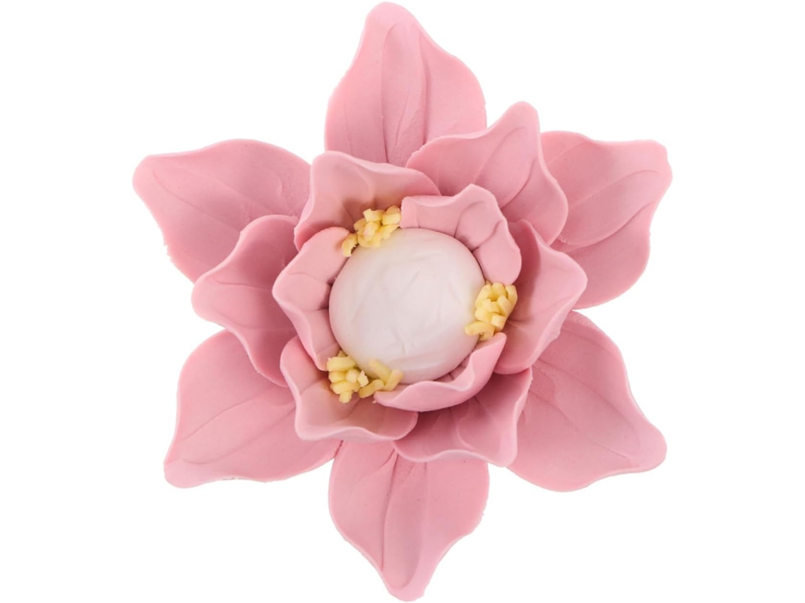 Adorno Colgante Pared Magnolia Cerámica 3 54 1 57 Pulgadas Estar Dormitorio Oficina Floral X Sala