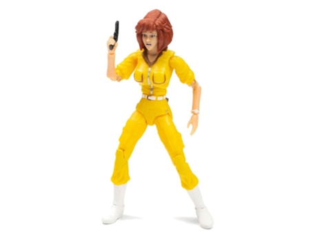 Figura April O'Neil Bst Axn Tortugas Ninja 13 cm