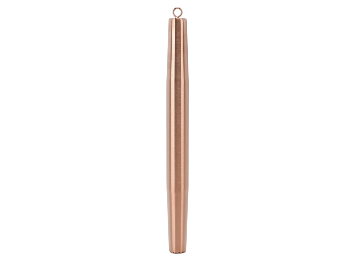 Rodillo De Acero Inoxidable 304 Para Pasteles, Pizza, Pasta, Picar Hielo, Cocina Doméstica, Oro Rosa